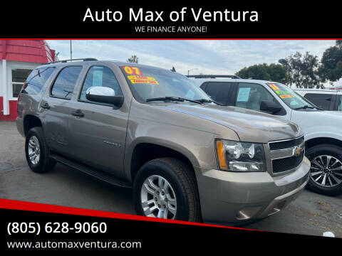 2007 Chevrolet Tahoe for sale at Auto Max of Ventura in Ventura CA
