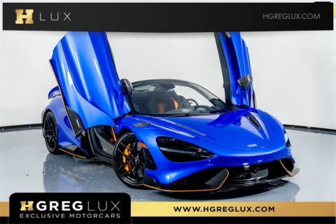 2022 McLaren 765LT Spider for sale at HGREG LUX EXCLUSIVE MOTORCARS in Pompano Beach FL