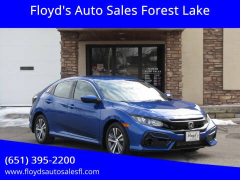 2020 Honda Civic for sale at Floyd's Auto Sales Forest Lake in Forest Lake MN