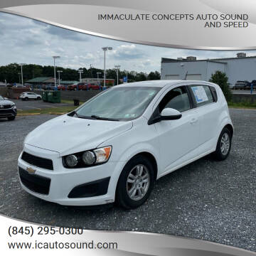 2015 Chevrolet Sonic for sale at Immaculate Concepts Auto Sound and Speed in Liberty NY