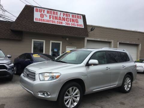 2008 Toyota Highlander Hybrid for sale at Global Auto Finance & Lease INC in Maywood IL