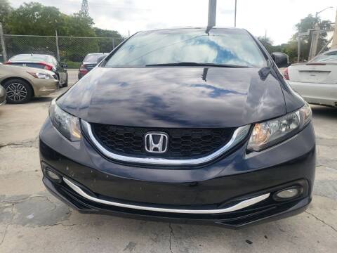 2013 Honda Civic for sale at 1st Klass Auto Sales in Hollywood FL