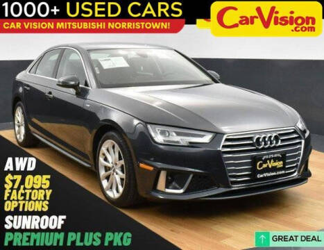 2019 Audi A4 for sale at Car Vision Mitsubishi Norristown in Norristown PA