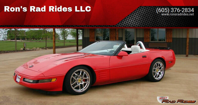 1993 Chevrolet Corvette for sale at Ron's Rad Rides LLC in Elk River MN