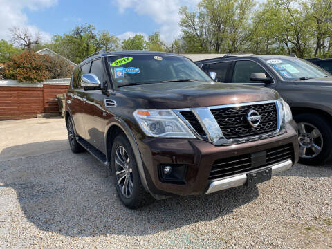 2017 Nissan Armada for sale at Speedway Motors TX in Fort Worth TX