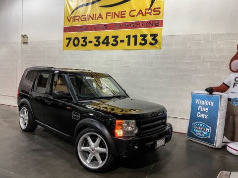 2006 Land Rover LR3 for sale at Virginia Fine Cars in Chantilly VA