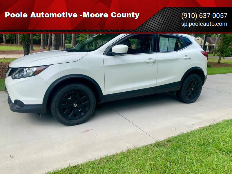 2018 Nissan Rogue Sport for sale at Poole Automotive -Moore County in Aberdeen NC