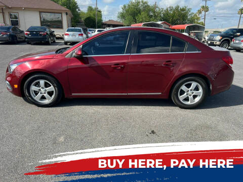 2016 Chevrolet Cruze Limited for sale at Mid Valley Motors in La Feria TX