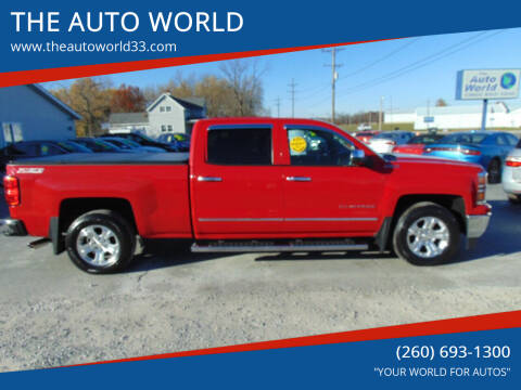 2014 Chevrolet Silverado 1500 for sale at THE AUTO WORLD in Churubusco IN
