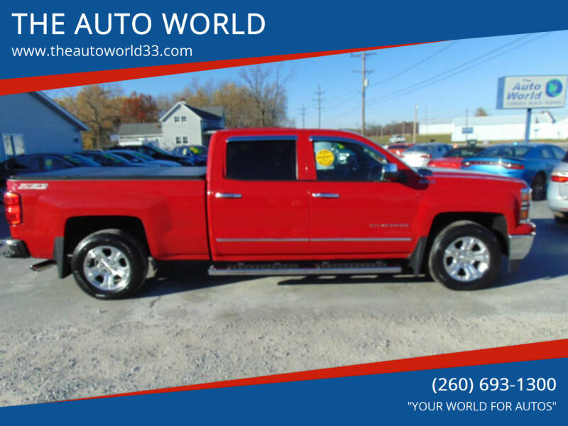 2014 Chevrolet Silverado 1500 for sale at THE AUTO WORLD in Churubusco IN