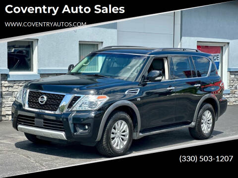 2017 Nissan Armada for sale at Coventry Auto Sales in New Springfield OH