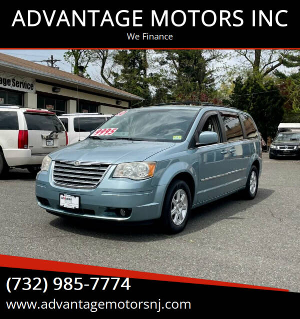 2010 Chrysler Town and Country for sale at ADVANTAGE MOTORS INC in Edison NJ