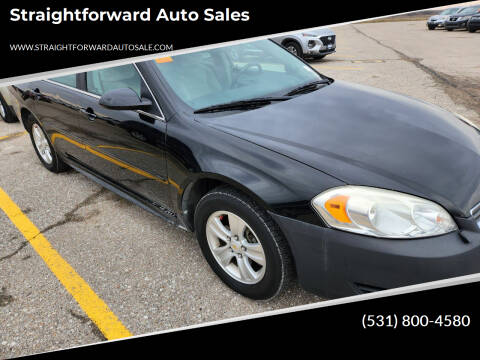 2012 Chevrolet Impala for sale at Straightforward Auto Sales in Omaha NE