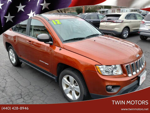2012 Jeep Compass for sale at TWIN MOTORS in Madison OH