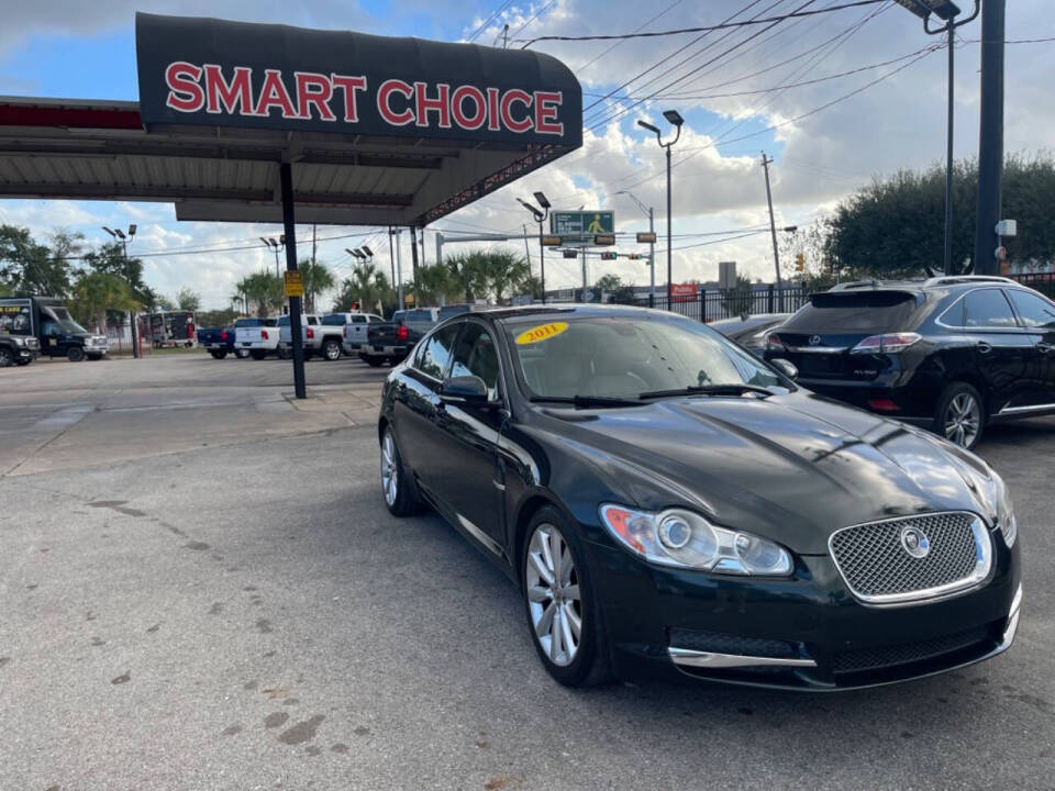 2011 Jaguar XF for sale at SMART CHOICE AUTO in Pasadena, TX