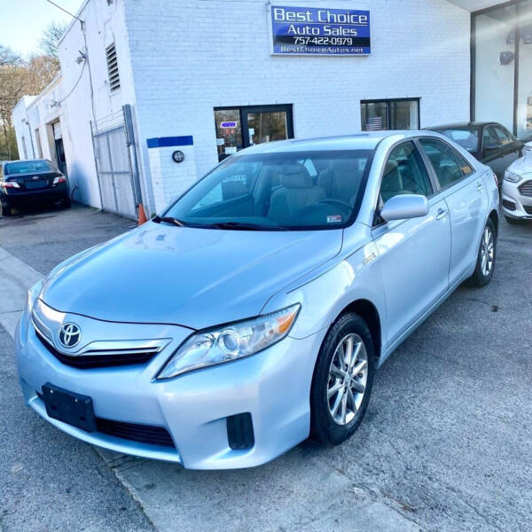 2010 Toyota Camry Hybrid for sale at Best Choice Auto Sales in Virginia Beach VA