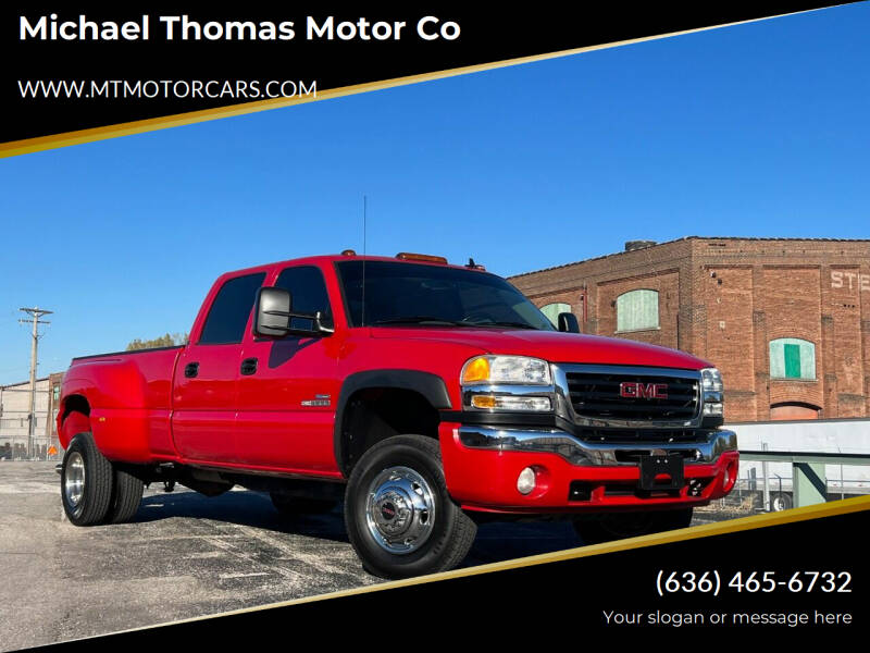 2007 GMC Sierra 3500 Classic for sale at Michael Thomas Motor Co in Saint Charles MO