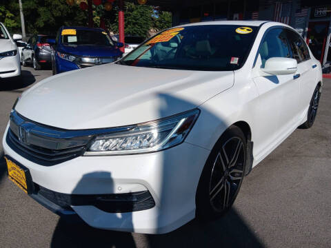 2017 Honda Accord for sale at ALL CREDIT AUTO SALES in San Jose CA