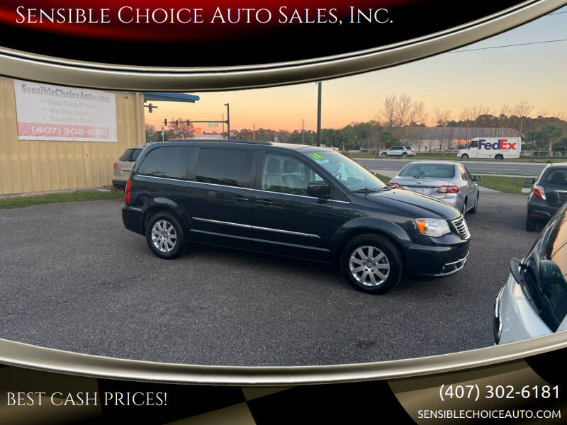 2014 Chrysler Town and Country for sale at Sensible Choice Auto Sales, Inc. in Longwood FL