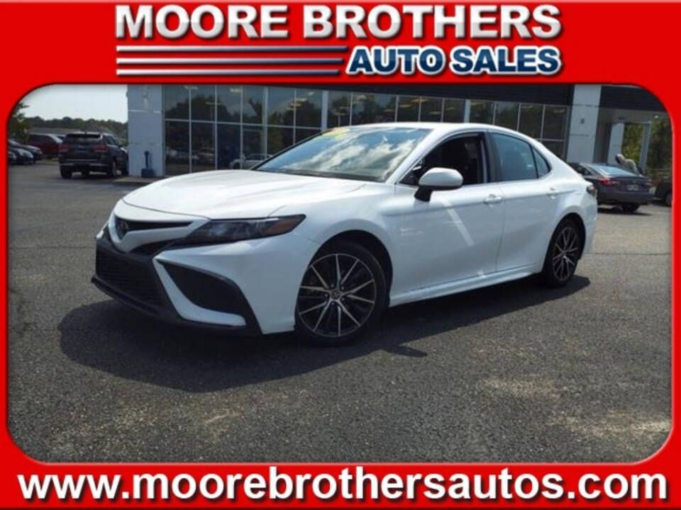 2021 Toyota Camry for sale at MOORE BROTHERS in Oxford, MS