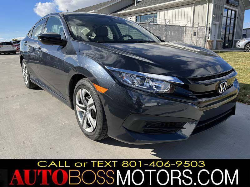 2018 Honda Civic for sale at Auto Boss in Woods Cross UT