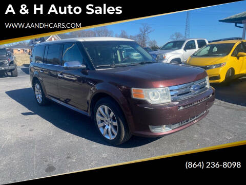 2009 Ford Flex for sale at A & H Auto Sales in Greenville SC
