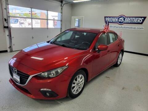 2015 Mazda MAZDA3 for sale at Brown Brothers Automotive Sales And Service LLC in Hudson Falls NY