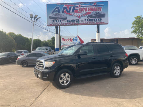 2015 Toyota Sequoia for sale at ANF AUTO FINANCE in Houston TX