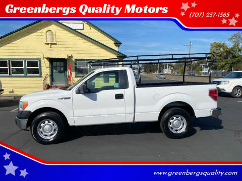 2013 Ford F-150 for sale at Greenbergs Quality Motors in Napa CA