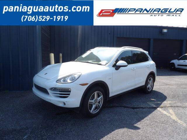 White 2013 Porsche Cayenne Diesel AWD Diesel 4dr SUV 1