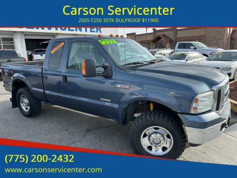 2005 Ford F-250 Super Duty for sale at Carson Servicenter in Carson City NV