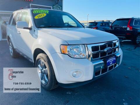 2012 Ford Escape for sale at Transportation Center Of Western New York in Niagara Falls NY