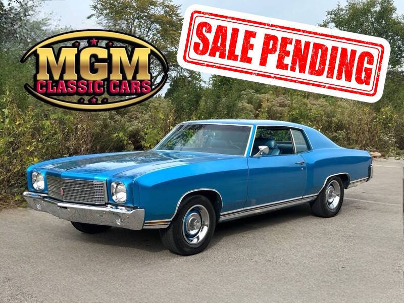 1970 Chevrolet Monte Carlo NICE PAINT 