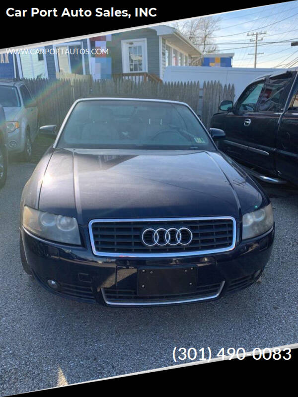 2006 Audi A4 for sale at Car Port Auto Sales, INC in Laurel MD