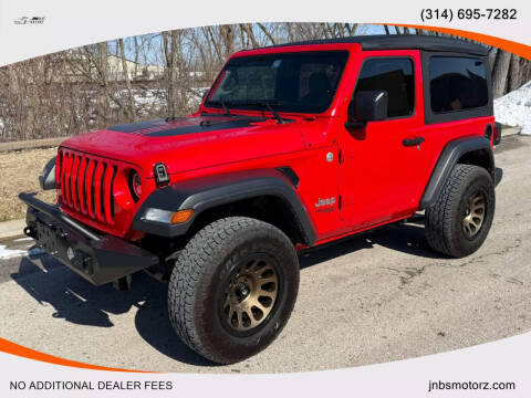 2019 Jeep Wrangler for sale at JNBS Motorz in Saint Peters MO