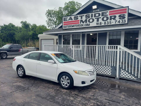2011 Toyota Camry for sale at EASTSIDE MOTORS in Tulsa OK