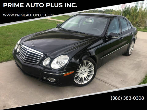 2007 Mercedes-Benz E-Class for sale at PRIME AUTO PLUS INC. in Daytona Beach FL