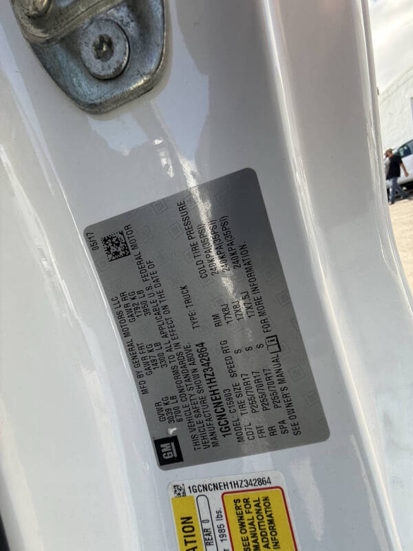 2017 Chevrolet Silverado 1500 Work Truck