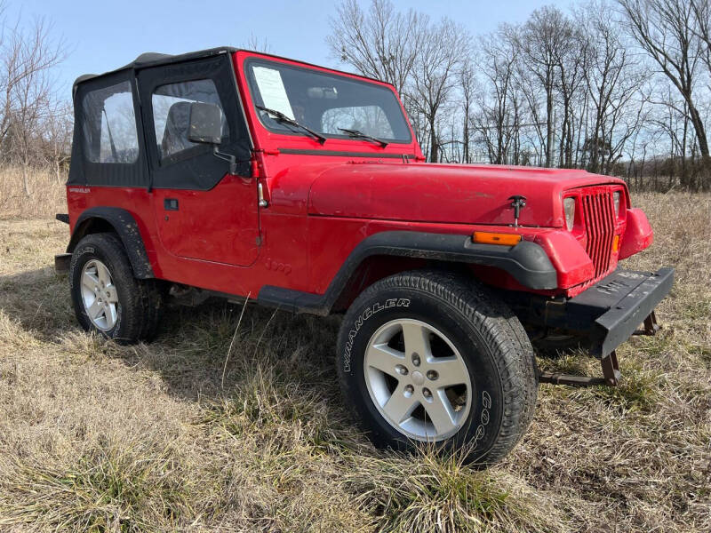 1995 Jeep Wrangler for sale at ILUVCHEAPCARS.COM in Tulsa OK