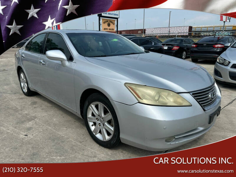 2009 Lexus ES 350 for sale at Car Solutions Inc. in San Antonio TX