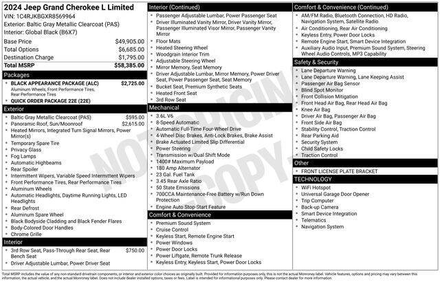 2024 Jeep Grand Cherokee L Limited