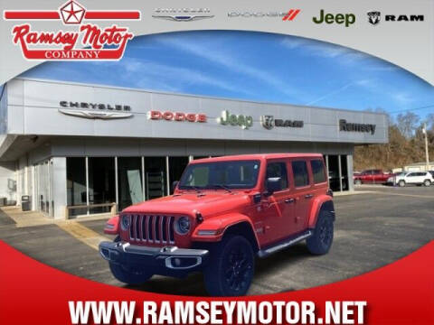 2021 Jeep Wrangler Unlimited for sale at RAMSEY MOTOR CO in Harrison AR