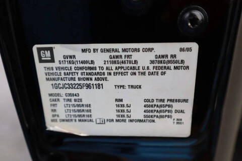 2005 Chevrolet Silverado 3500