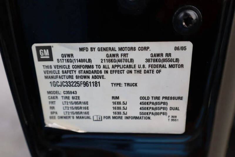 2005 Chevrolet Silverado 3500