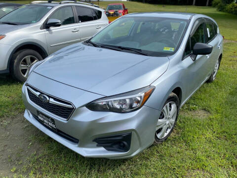 2017 Subaru Impreza for sale at Wright's Auto Sales in Townshend VT