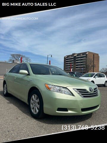 2007 Toyota Camry Hybrid for sale at BIG MIKE AUTO SALES LLC in Lincoln Park MI