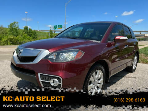 2010 Acura RDX for sale at KC AUTO SELECT in Kansas City MO