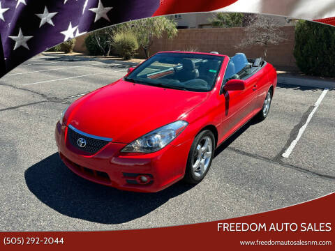 2008 Toyota Camry Solara for sale at Freedom Auto Sales in Albuquerque NM
