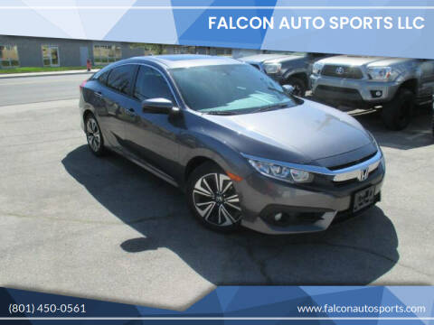 2018 Honda Civic for sale at Falcon Auto Sports LLC in Murray UT