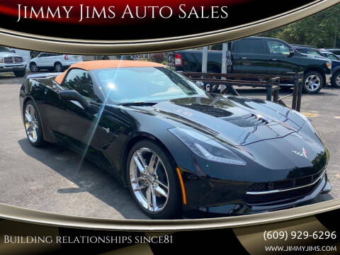 2019 Chevrolet Corvette for sale at Jimmy Jims Auto Sales in Tabernacle NJ